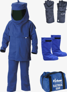 Quần áo bảo vệ chống chớp điện arc flash bằng vải DH 48cal/cm2 Image
